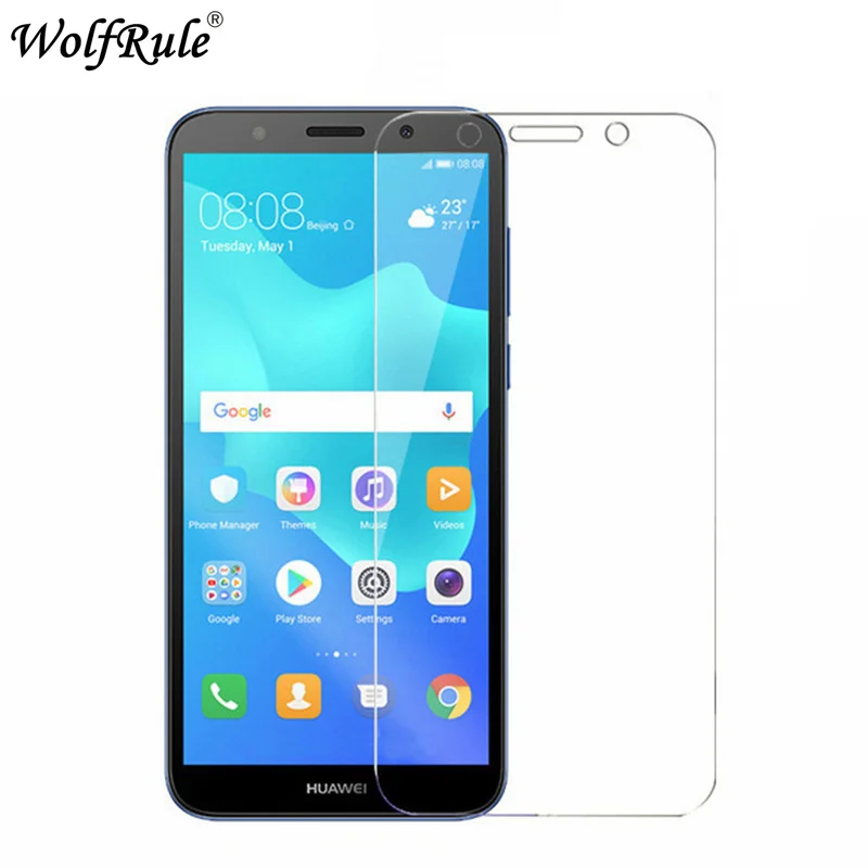 

2PCS Tempered Glass Honor 7A Glass 5.45" 9H Hard Screen Protector For Huawei Honor 7A Russian Version Protective Film Honor 7S