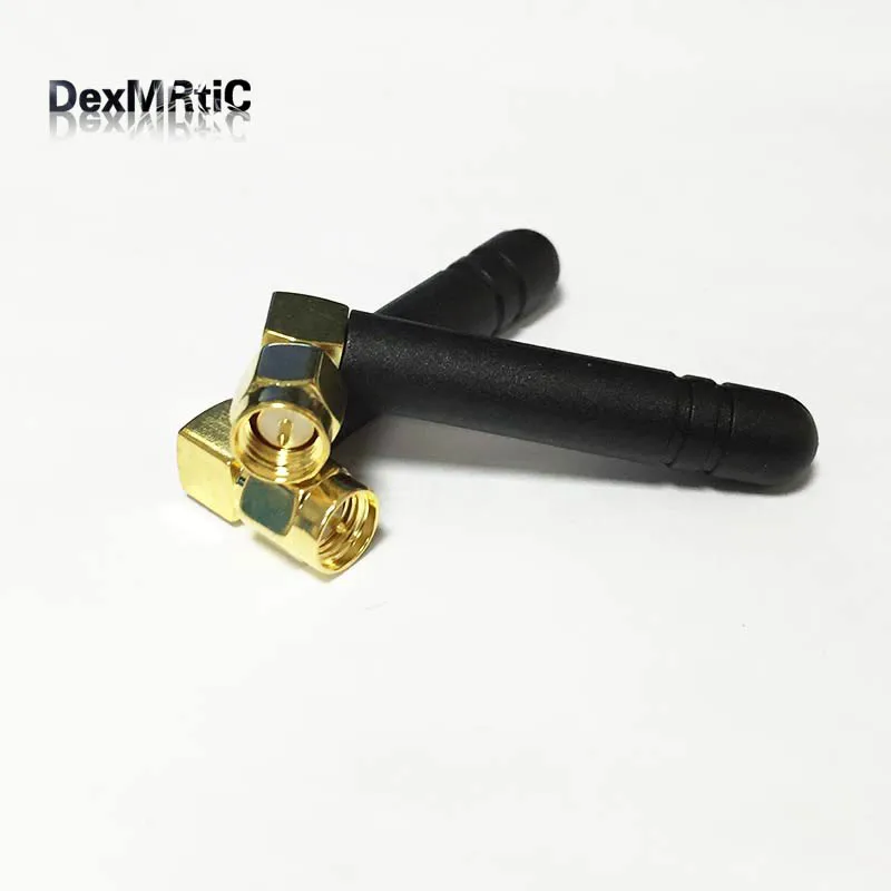 Антенна GSM 3G SMA 900 2100 МГц 1 шт. всенаправленный разъем с прямым углом CDMA WCDMA TDSCDMA