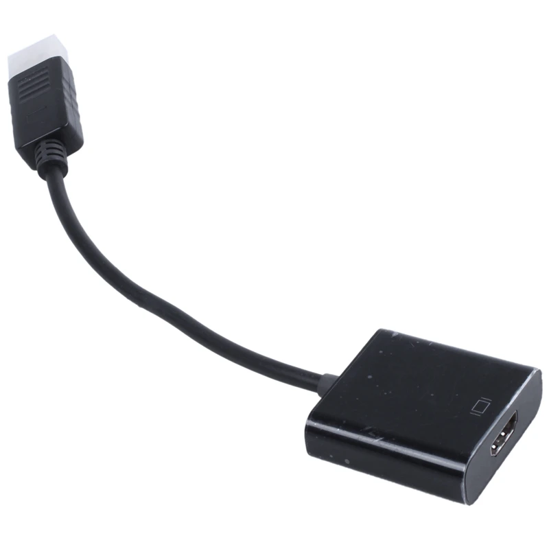 Порт дисплея DP Мужской HDMI Женский M / F Кабель Адаптера Запасные части черный| |