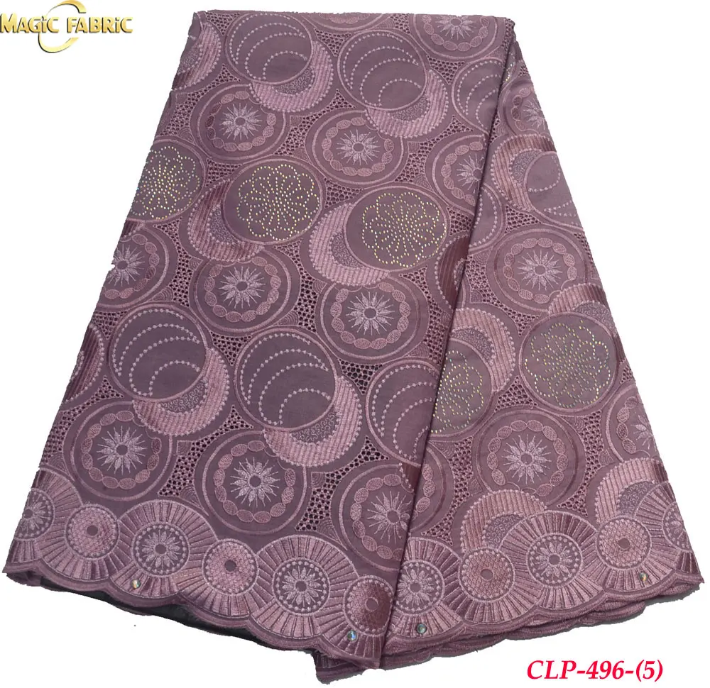 African Voile Lace Fabric 2019 High Quality Swiss lace In Switzerland Cotton Blue Dresses For Women CLP-496 | Дом и сад
