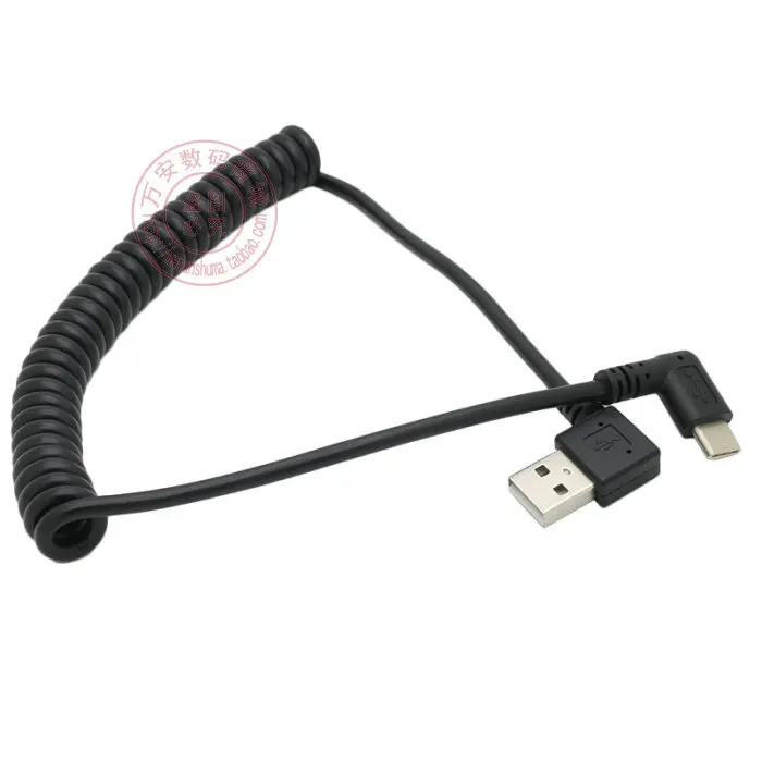 Двойной локоть стрейч USB-C USB 3 1 Type-C угол &quotпапа&quot в под прямым углом 90 градусов 2 0 A