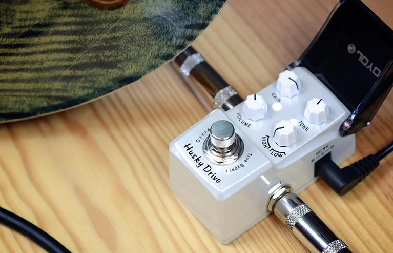 Новая педаль для гитарных эффектов серии JOYO Husky Drive Ironman мини-педаль JF-314 + 1 шт.