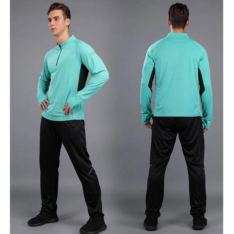 Светоотражающий спортивный комплект Toppick компрессионная одежда костюм для бега