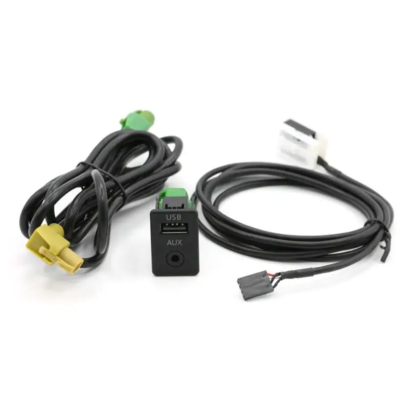 USB для автомобильного аудиокабеля прерыватель Passat B6 B7 CC Touran POLO RCD510 Lavado de cara +/310 + C|vw
