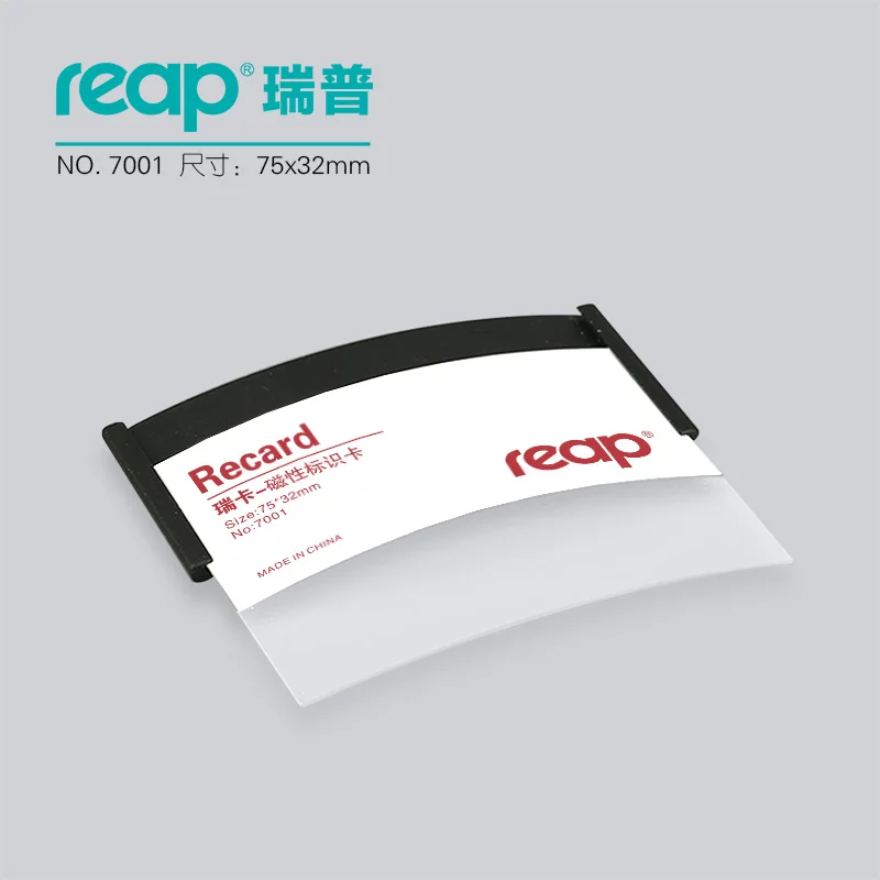 10 шт./1 партия Reap7001 ABS 78*32 мм Магнитная бирка с именем держатель для знаков карт ID