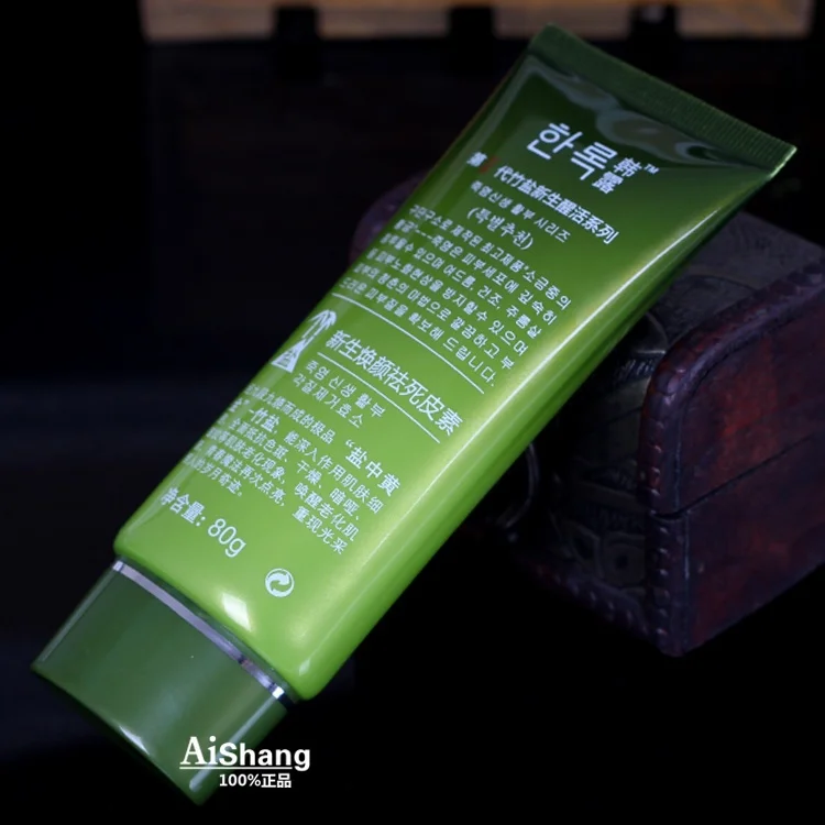 1 шт. корейский солью бамбука Уход за кожей лица крем-скраб для Отшелушивающий