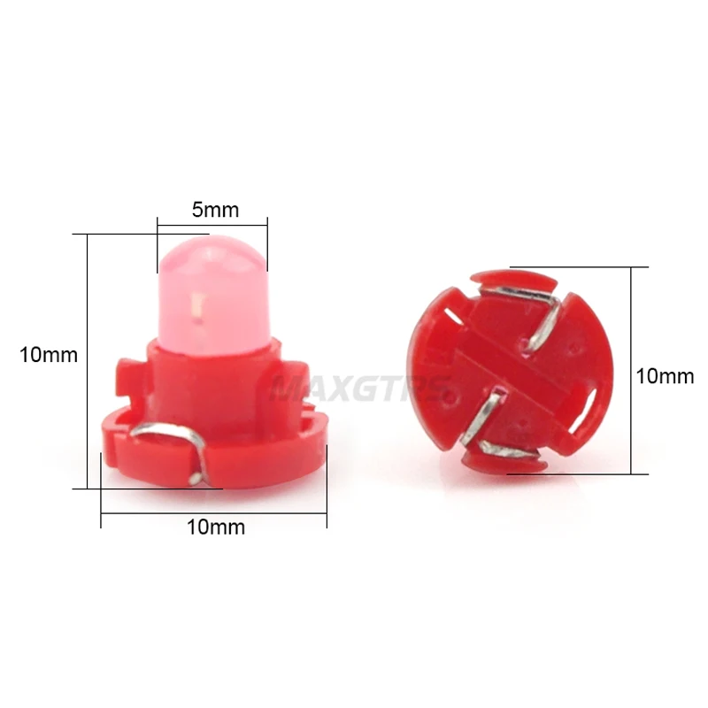 10x T4.2 COB 1 SMD 12 В лампочки для обмотки приборной панели предупреждающий индикатор