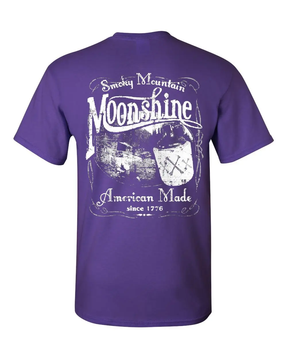 Футболка Smoky Mountain Moonshine классная футболка с виски из Теннесси Повседневная для