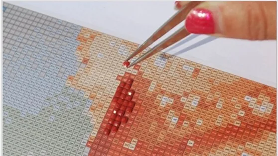 DIY5D бриллианты ручной вышивки крестиком наборы плоды клубники чашки алмазные