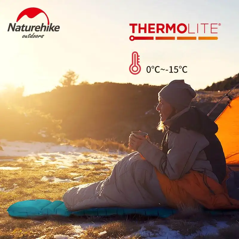 Naturehike Sleeping Pad Camping Mat Ultralight for Hiking Car Backpacking Air Mattress Built in Pump NH18Q002-D | Спорт и