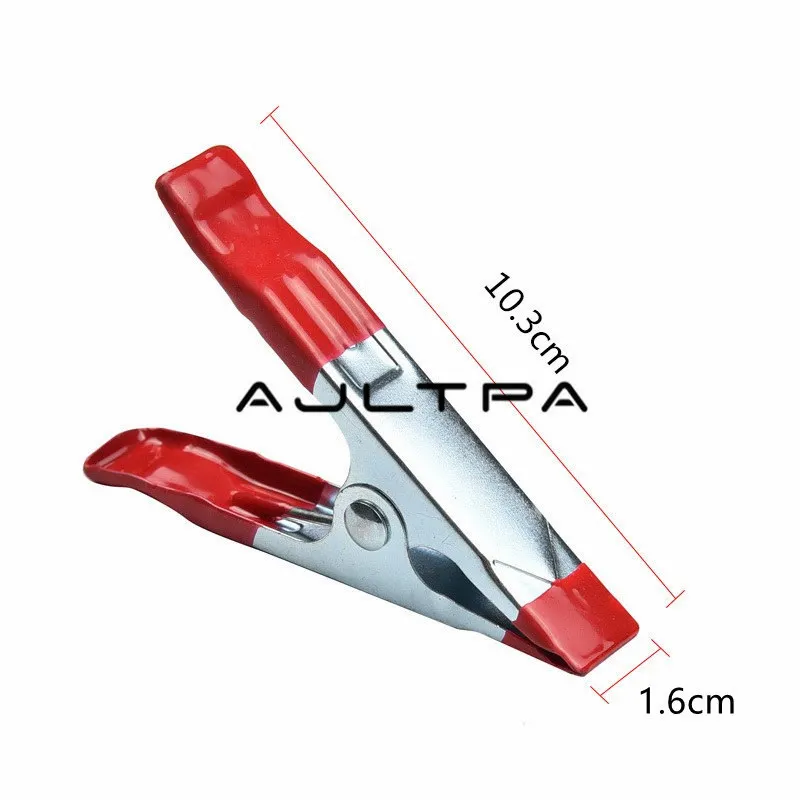 50Set 3Pcs/Set 2/4/6 Inch Multifunction Heavy Duty Metal Sheet Spring Clamps Tent Clip With A-type And Surface Galvanized | Обустройство