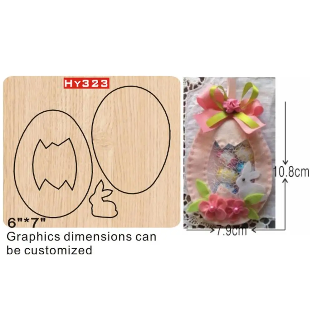 

Candy rabbit bag cutting dies 2019 die cut & wooden dies Suitable for common die cutting machines on the marke