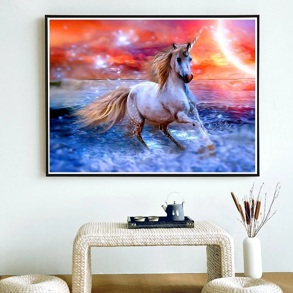 Evershine 5D DIY алмазная живопись полная дрель квадратная лошадь вышивка крестиком Алмазная вышивка распродажа животные Стразы