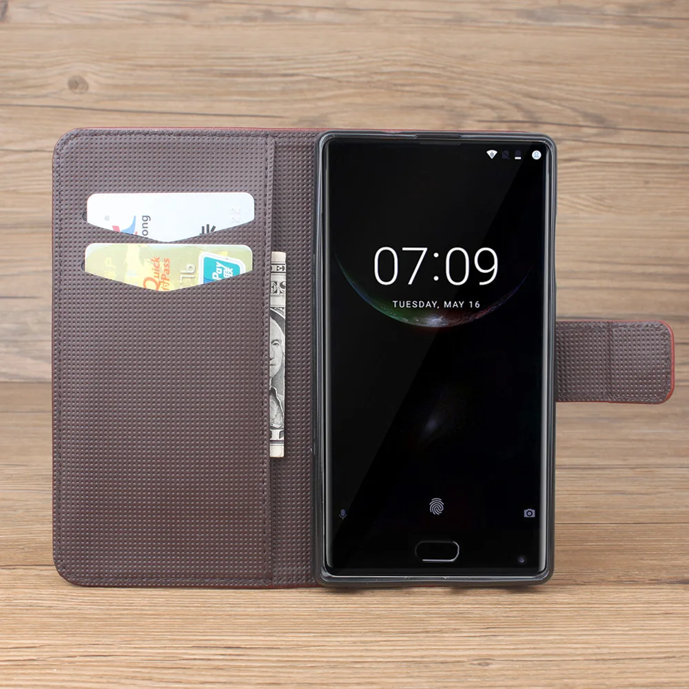HongBaiwei Для Doogee Mix Wallet Case модный рельефный флип-чехол Для Doogee Mix, 5,5 дюйма кожаный чехол с функцией подставки