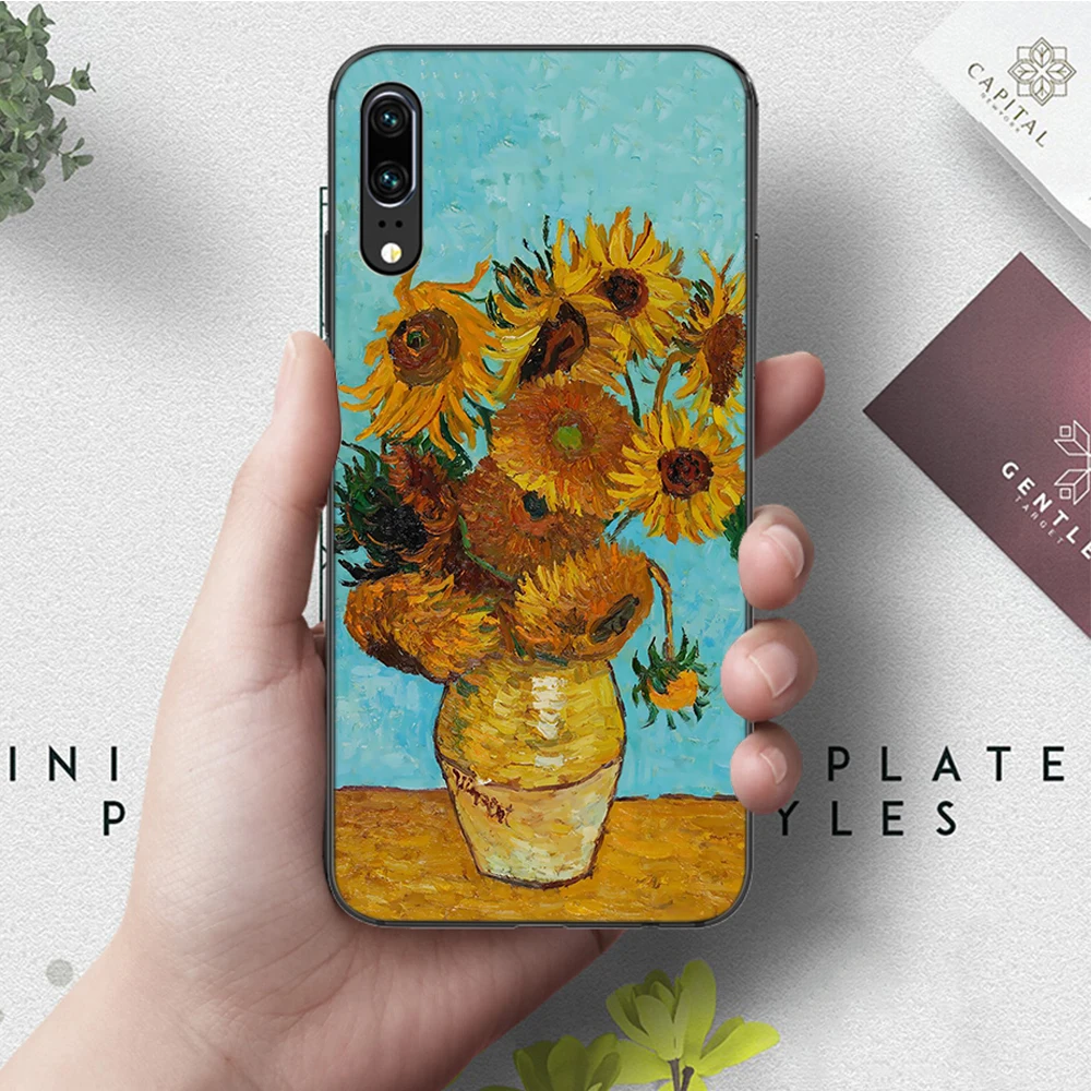 7 Силиконовый чехол Ван Гога для huawei P8 Lite P9 Mimi P10 P20 Pro P Smart Z P30 - Цвет: 7