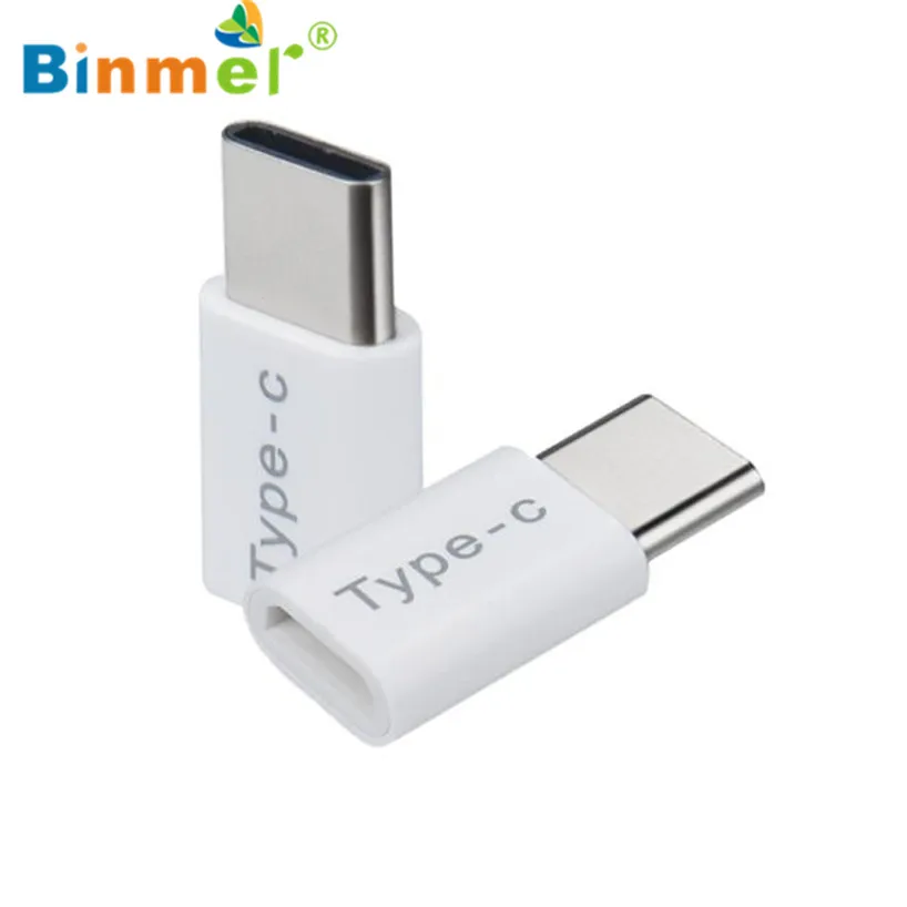 Binmer USB адаптер 10 шт. USB-C type-C для Micro USB адаптер для зарядки данных для huawei P9 Freeshiping Sep 12