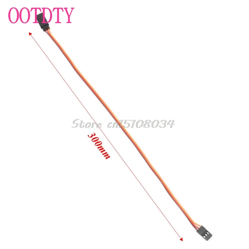 10Pcs 300mm Servo Extension Lead Wire Cable For RC Futaba JR Male to Female 30cm G08 Whosale&DropShip|Сетевые шнуры и