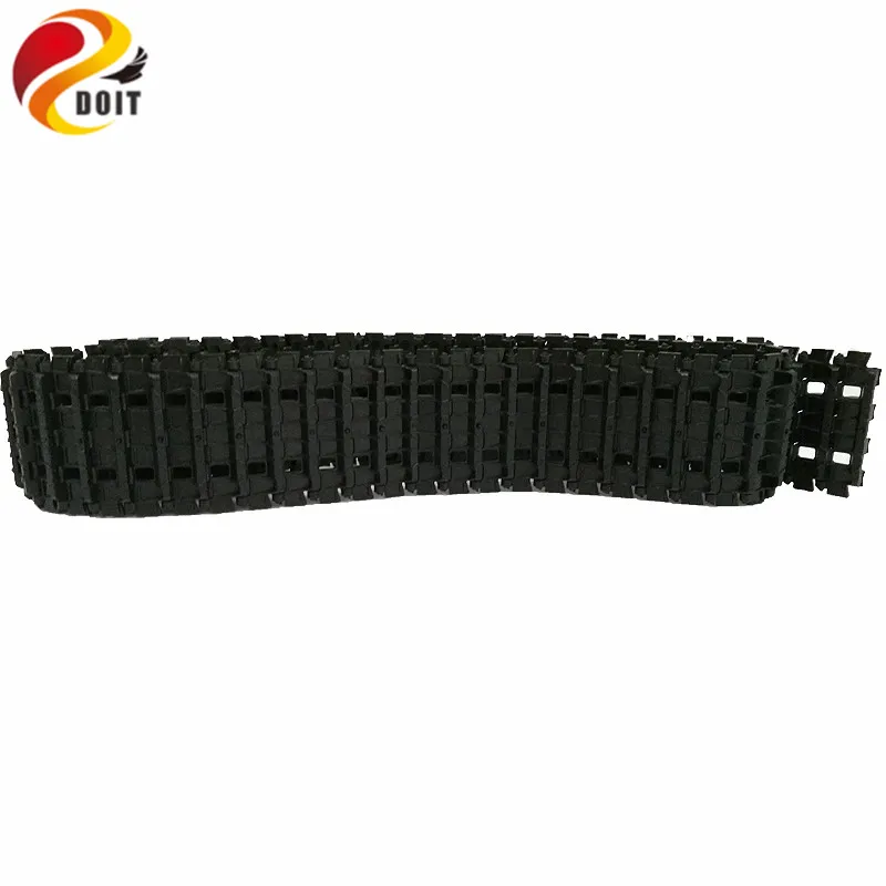 DOIT Shock Absorption Plastic Tracks RC Crawler Caterpillar Chain for Robot tracked Tank Chassis Smart Car Engineering | Игрушки и хобби