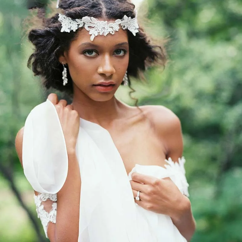 

Sexy Long Appliques Bridal Gown Chiffon A-Line Wedding Dress Bridal Dresses