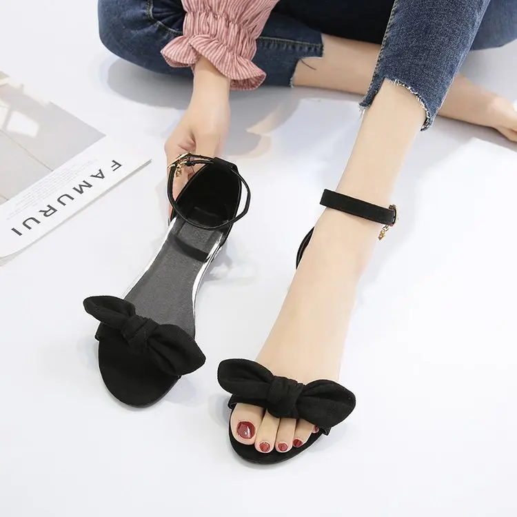 Новейшая модель модные элегантные женские повседневные Босоножки с открытым