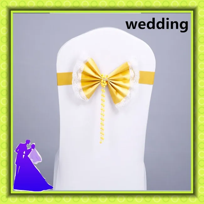 Marious Фирменная Новинка поступление кожа Свадебные Стул sash Банкетный