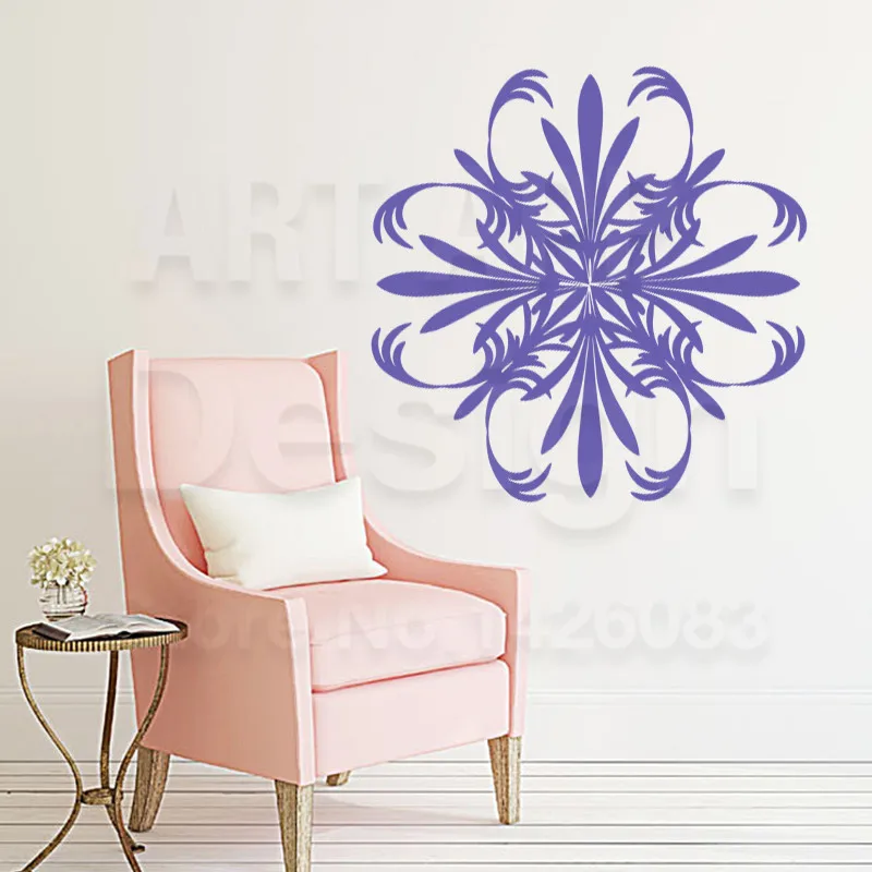 Художественный новый дизайн виниловый домашний декор Креативный цветочный