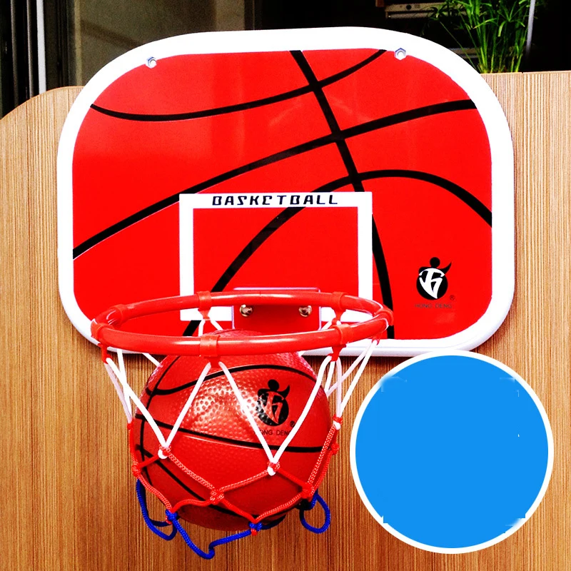 iPiggy Adjustable Steel Hanging Basketball Hoop Rim PVC Backboard Set Mini Ball Indoor Training Games for Kids | Игрушки и хобби