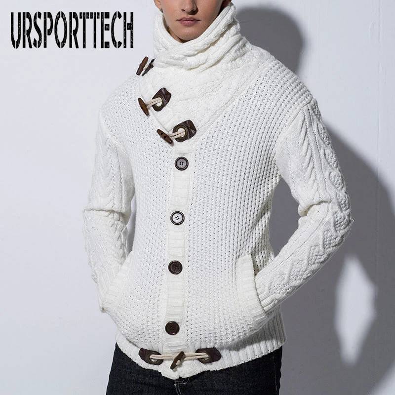 Взрыв секции рог пряжки толстая шерсть витой цветок лацканы утолщение свитер