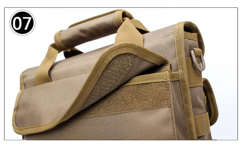 Мужская Сумка Molle камуфляжная парусиновая сумка через плечо многофункциональная сумка военный большой портфель дорожная деловая сумка XA73ZC