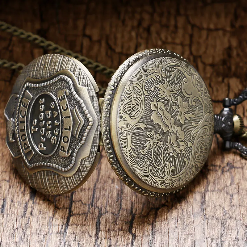 Креативный кварцевый ретро кулон для защиты и обслуживания бронзовые карманные