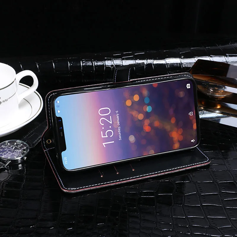 umidigi z2 case cover luxury leather flip case for umidigi z2 pro protective phone case crocodile grain 6 2 free global shipping