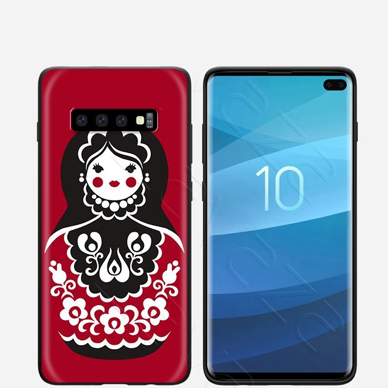 Lavaza Cute Russian Dolls Matryoshka Case for Samsung Galaxy Note 10 Plus A10 A30 A40 A50 A70 M20 A20 A20S A10S A30S A50S |