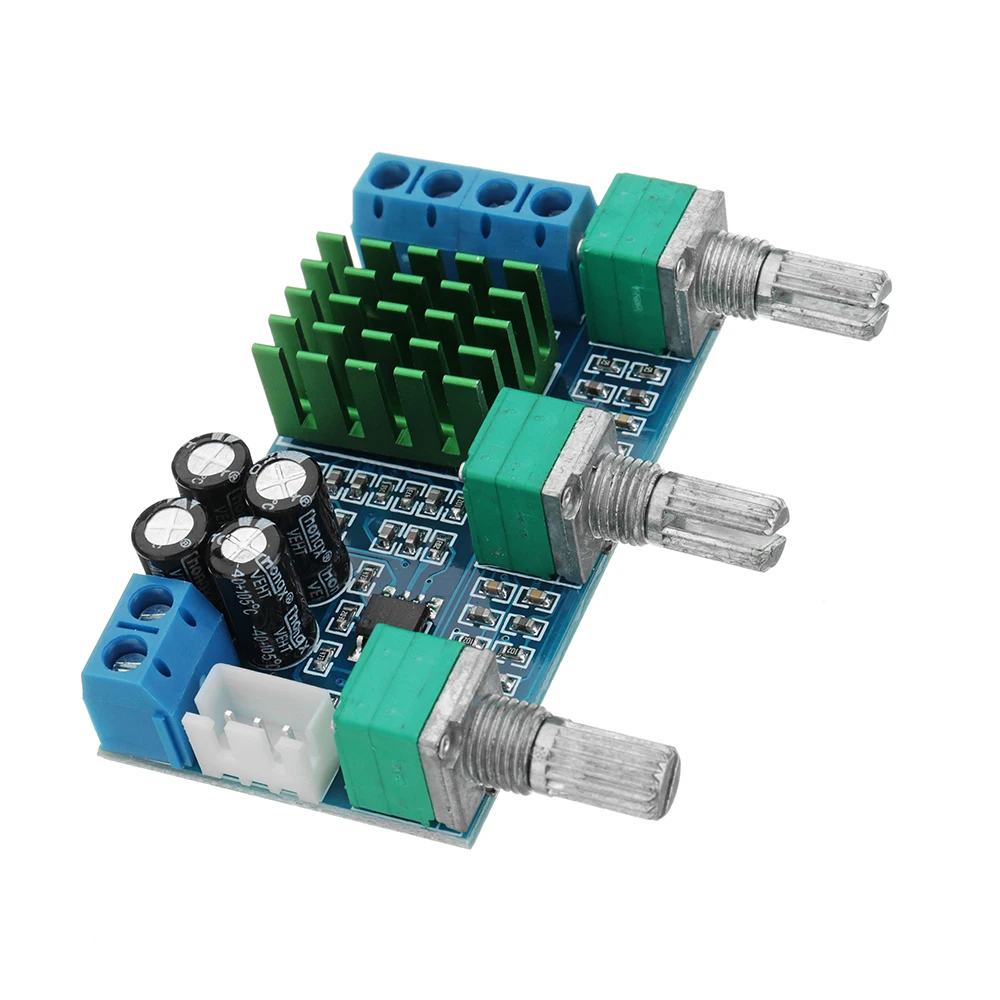 LEORY двухканальный цифровой усилитель плата DC 12 V 24 2*80W XH M567 ВЧ аудио басы