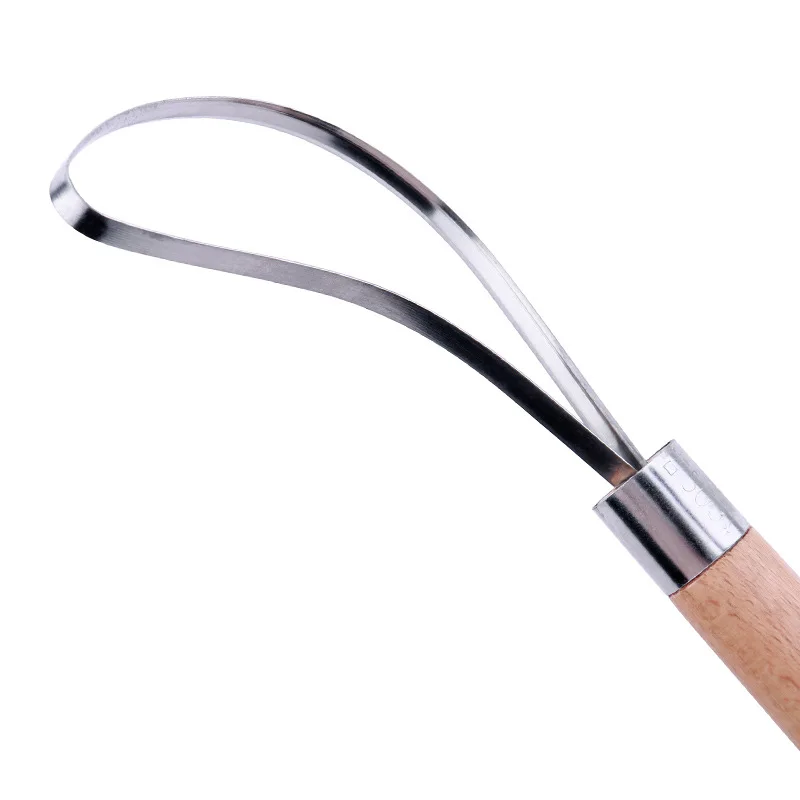 

Large Stainless Steel Elbow Scraper Pumpkin Sculpture Tool Clay Ceramic Pottery Sculpting Tools Art Supplies