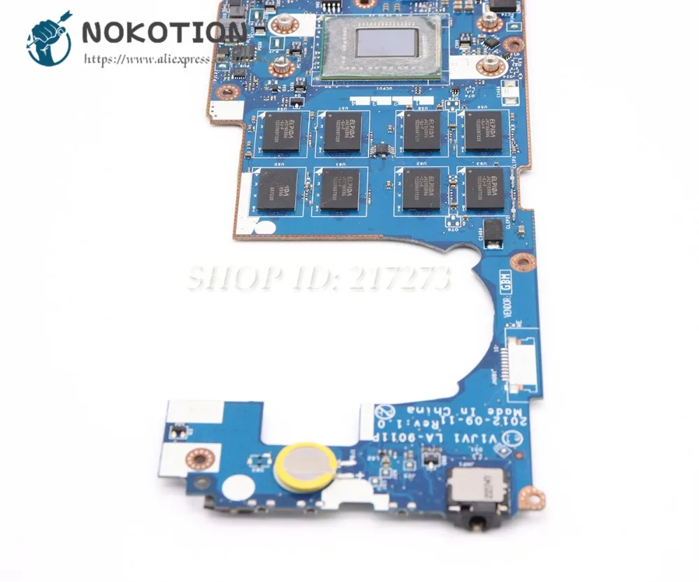 Материнская плата NOKOTION для ноутбука Acer Iconia W700 W700P Процессор I3-3217 4 Гб ОЗУ основная