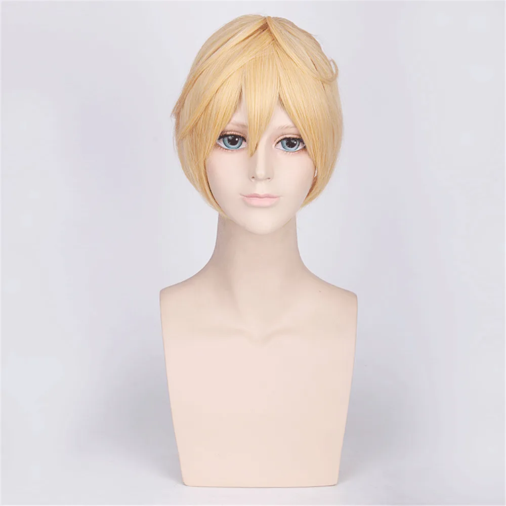 Vocaloid Kagamine Len Rin высококачественный парик для косплея термостойкие синтетические