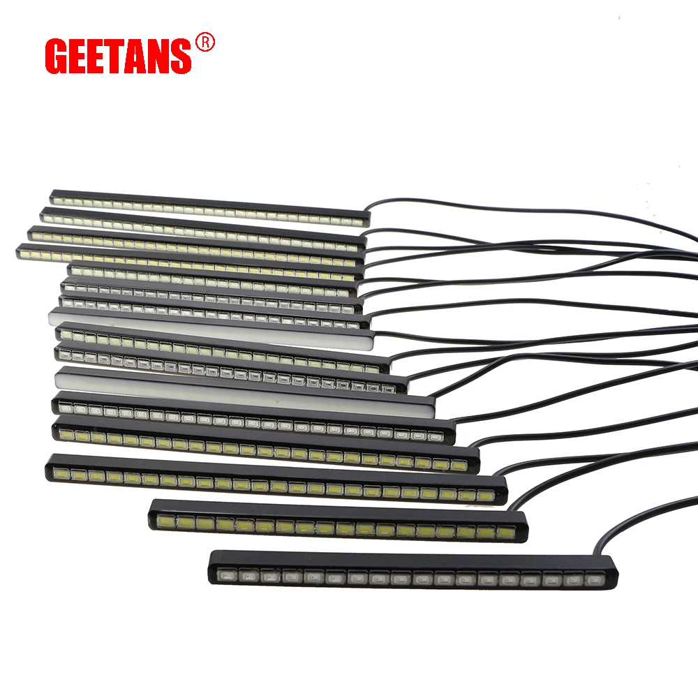 GEETANS светодиодный 5630SMD Автомобильный DRL Противотуманные светильник s Авто дневные
