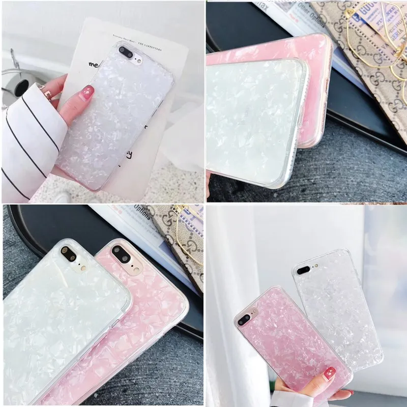 Роскошный блестящий чехол с мраморным узором для iPhone 7 8 Plus 6 s 5 Ss se мягкий