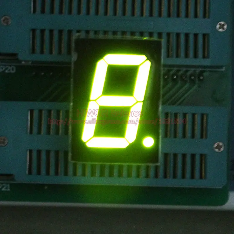 (10 шт./лот) 10 Pins 10011BG 1 дюйм бит цифра 7 сегментов зеленый светодиодный дисплей