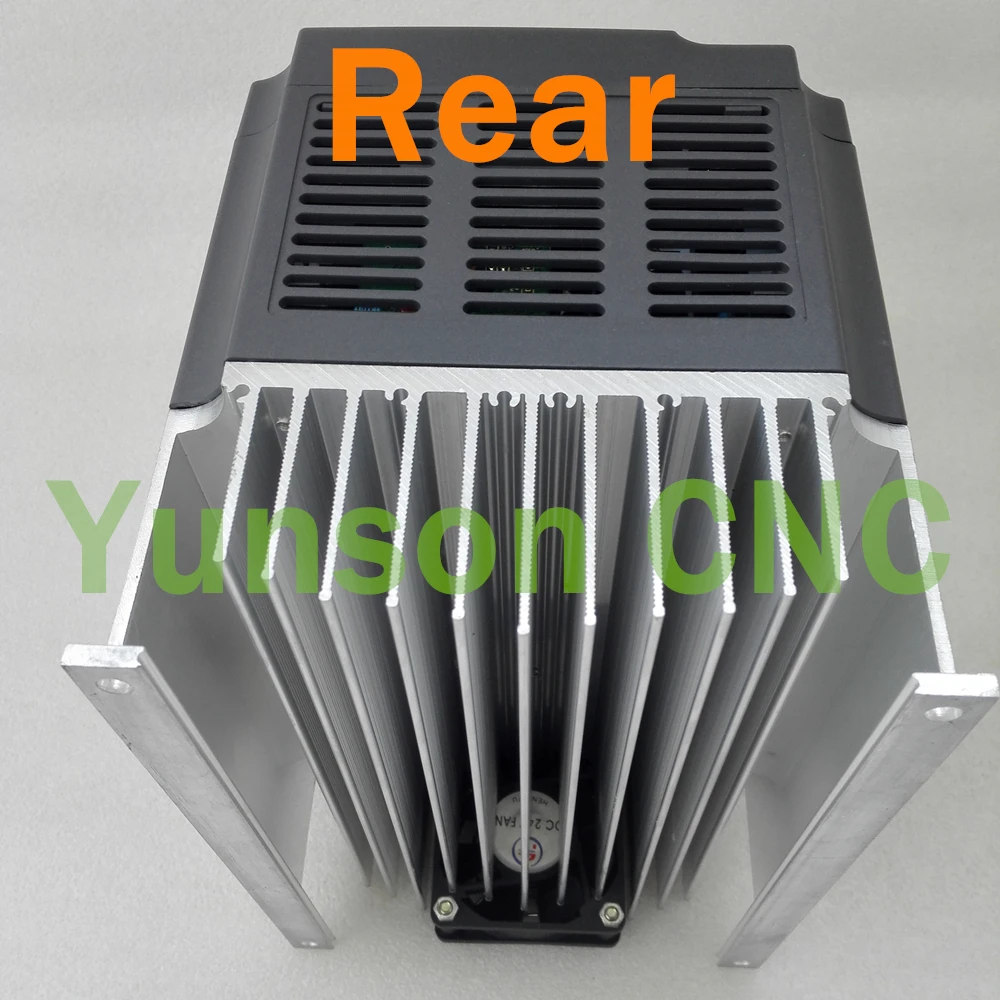 4KW 5hp 400Hz variable frequency drive VFD inverter220V single phase input 380V 3phase output for water/Air cooled spindle motor |