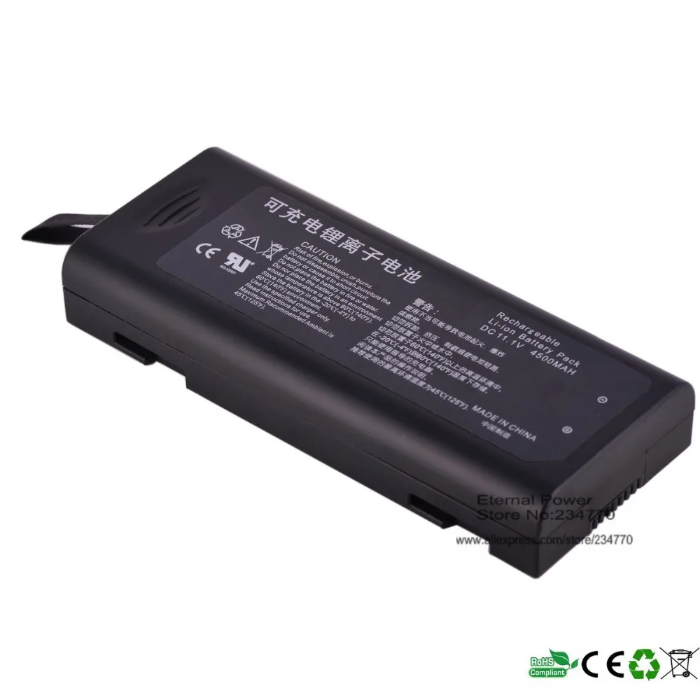 Аккумулятор для Mindray Equipment T5 T6 T8 LI23S002A M05 010002 6 022 000008 00115 018012 00 vs 900 600 DPM6 DPM7 Accutorr 3|battery