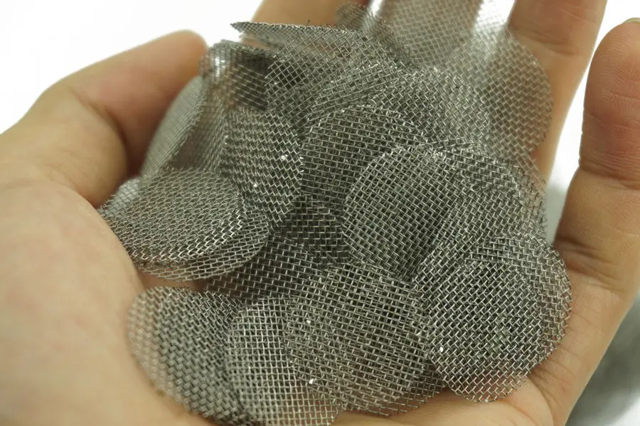 100 PCS/Lot 21mm 304 Stainless Steel filter Pipe Screen Tobacco Smoke free shipping | Инструменты