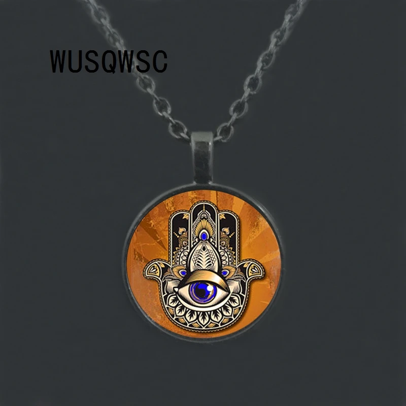 WUSQWSC Хамса рука кулон Фатимы ожерелье ювелирные изделия художественная