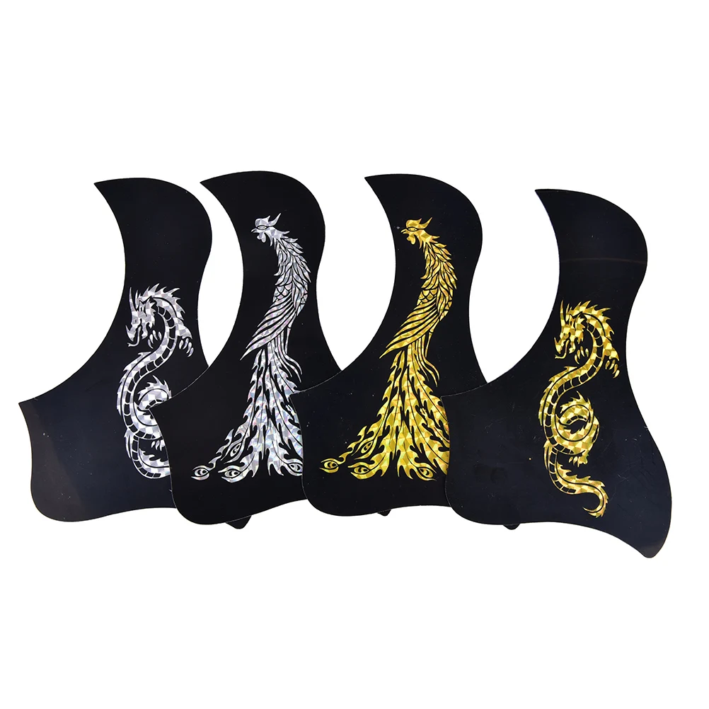 IRIN Guitar Pick guard Золотой Серебряный Феникс/дракон Акустическая гитара Guard High Durable