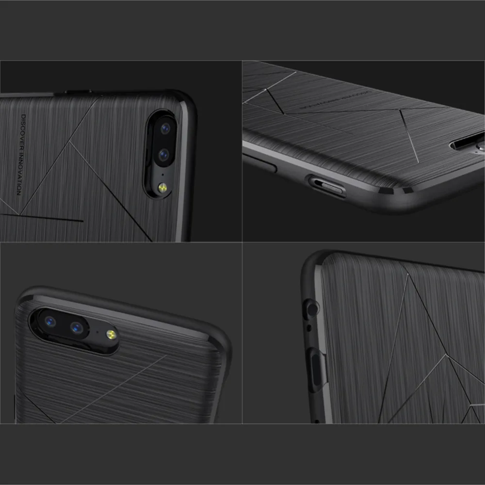 NILLKIN one plus 5 чехол+ приемник QI беспроводной зарядный приемник задняя крышка совместимый магнитный держатель телефона oneplus 5