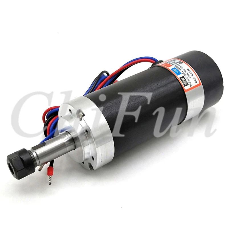 DC48V ws55 220 ER11 500W бесщеточный электродвигатель вращения шпинделя 12000 об/мин 0.6NM