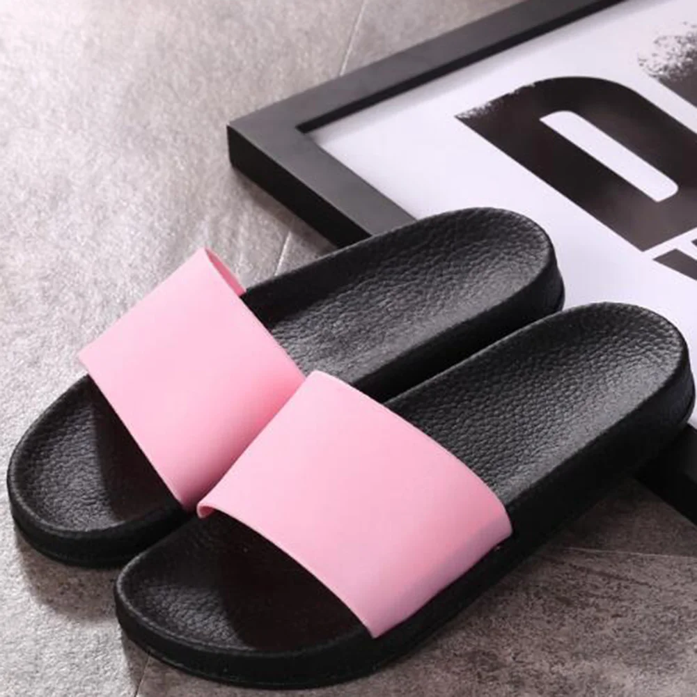Plus Size Women Summer Flat Shoes PU Soft Bottom Platform Slippers Woman Beach pantuflas Flip Flops Sandals | Обувь