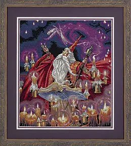 Высококачественный красивый и милый комплект для вышивки крестиком алый