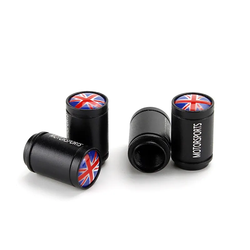 CARPRIE шток клапана шины автомобиля крышки 4 шт. автомобильный спорт флаг сплава