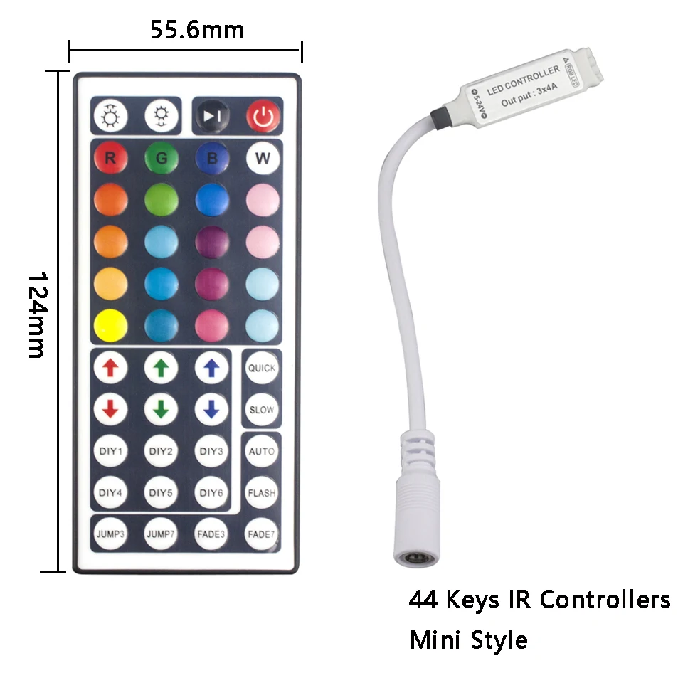 RGB 24 клавиши/44 клавиши мини/коробка ИК пульт дистанционного управления 4